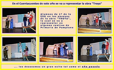 En el Cuentacuentos de este ao se va a representar la obra 'Arde Troya'