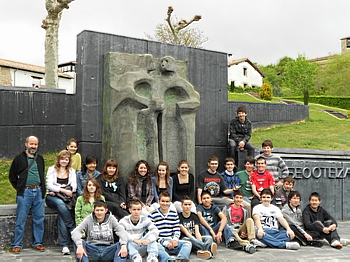 Los alumnos de Dibujo Tcnico de 1 de Bachillerato visitaron el Museo Oteiza el pasado 12 de abril 
