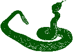 Descripción: Dark Green Snake Clip Art