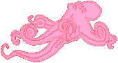 Descripción: Pink Octopus Clip Art