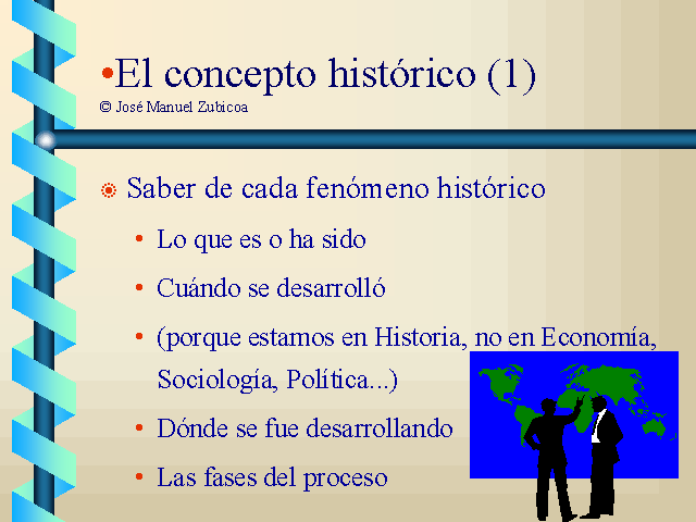 Qu es el concepto histrico de un hecho o de un proceso?