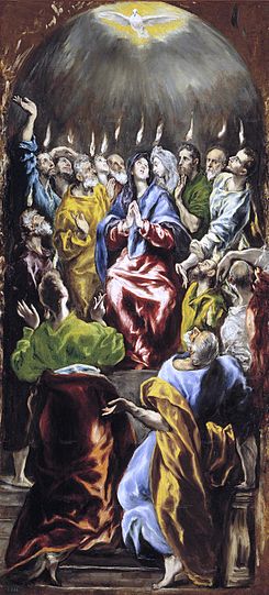 Pentecosts El Greco 1597